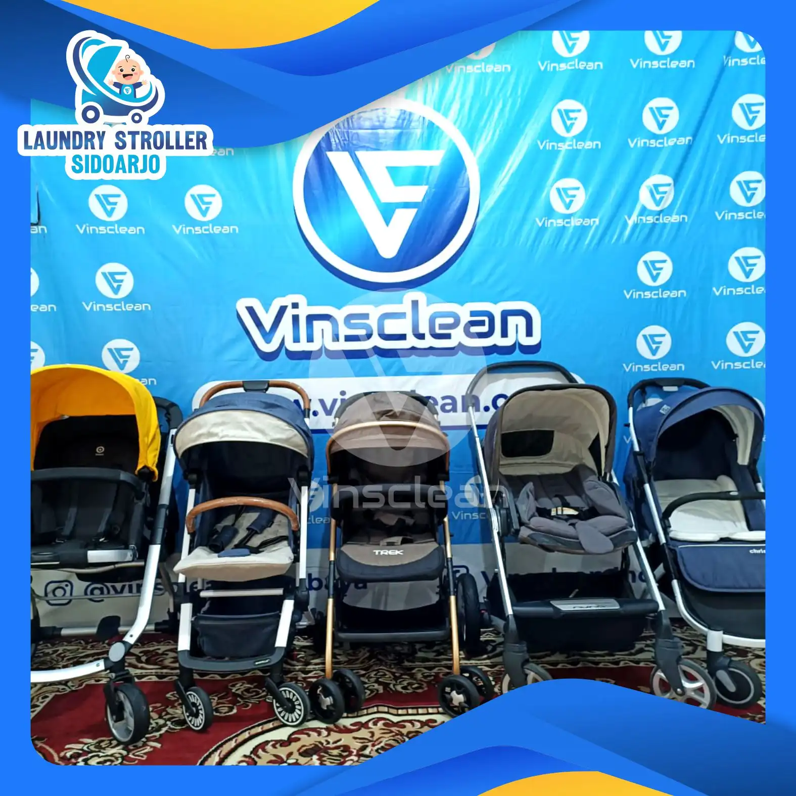 laundry stroller sidoarjo - laundry stroller berbagai jenis
