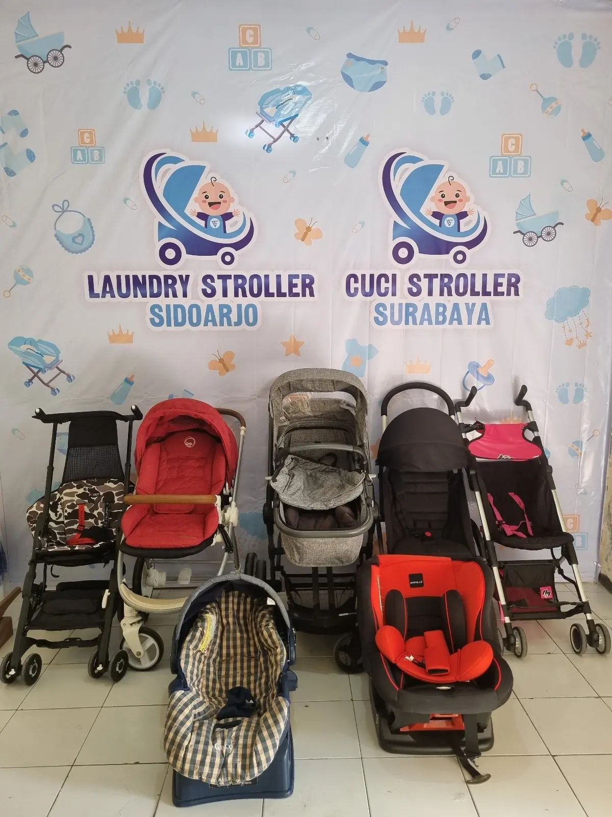 laundry stroller sidoarjo terbaik dari vinsclean